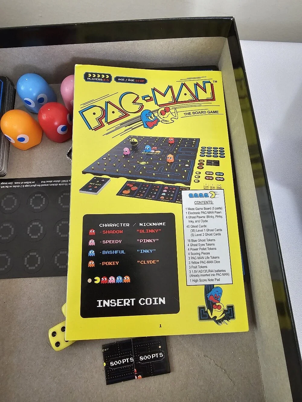 Board Game - Yellow and Black Classic Arcade Edition